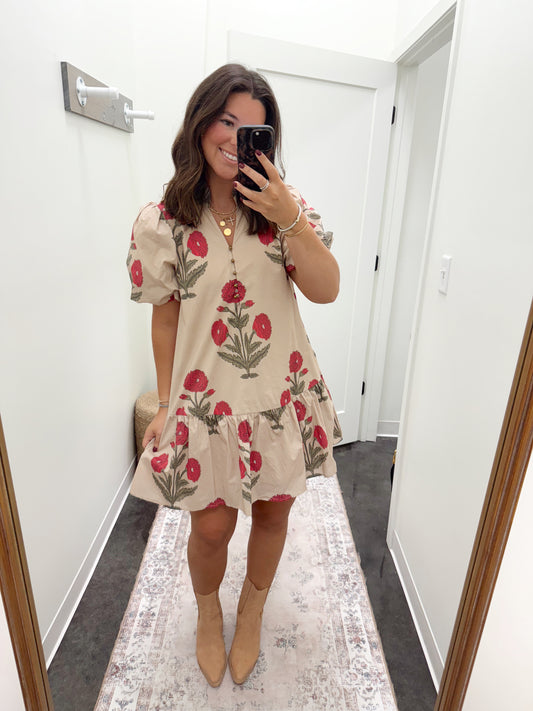 So Rosey mini dress