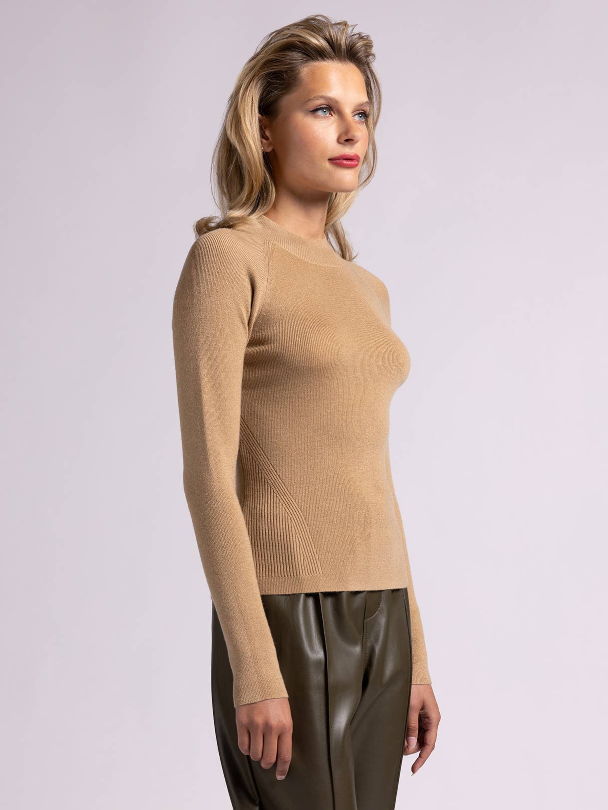 Mock Neck Long Sleeve - MALIN TOP