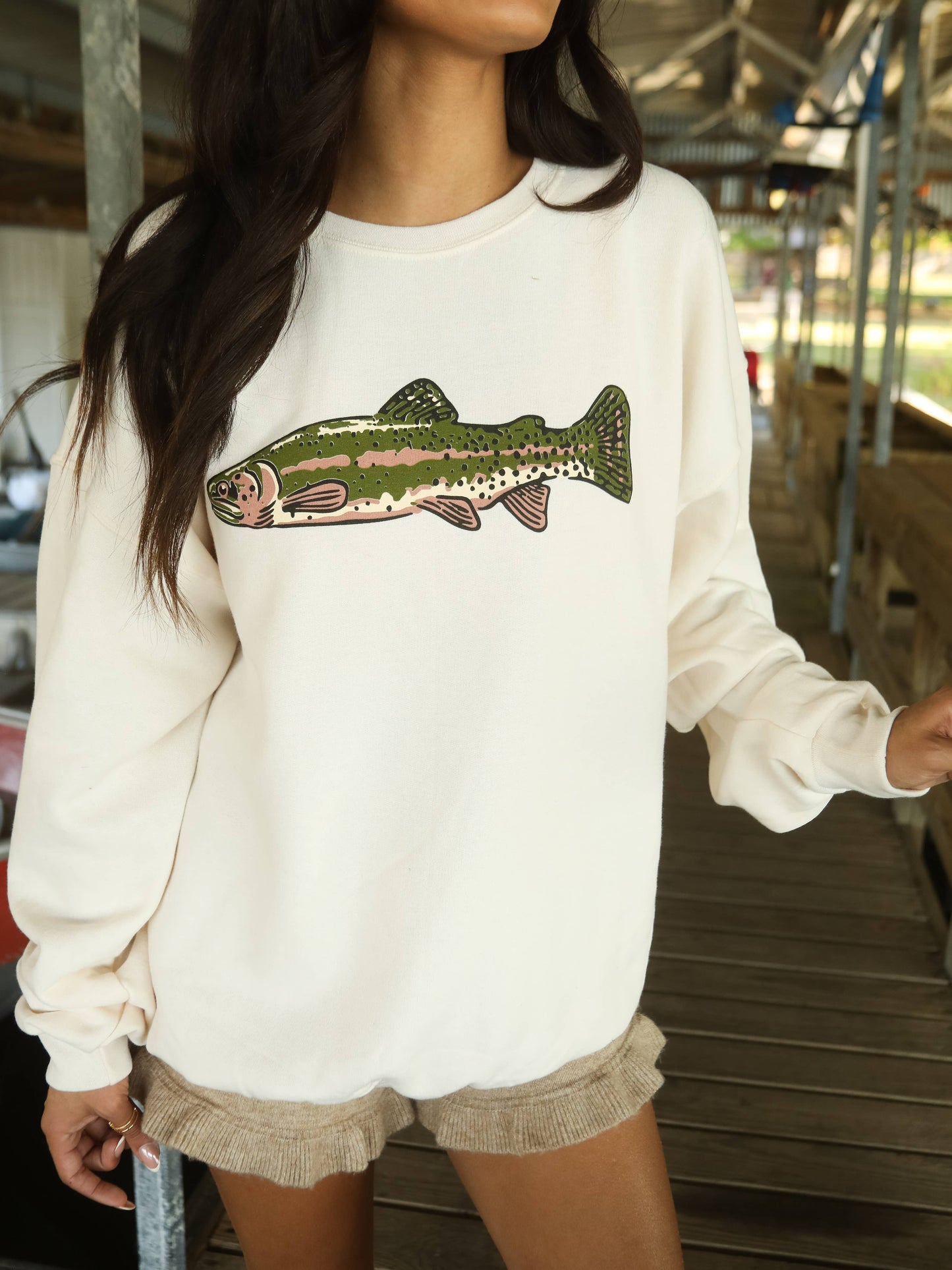 F+S: GONE FISHIN SWEATSHIRT