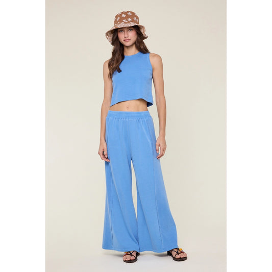 Coastal palazzo pant set