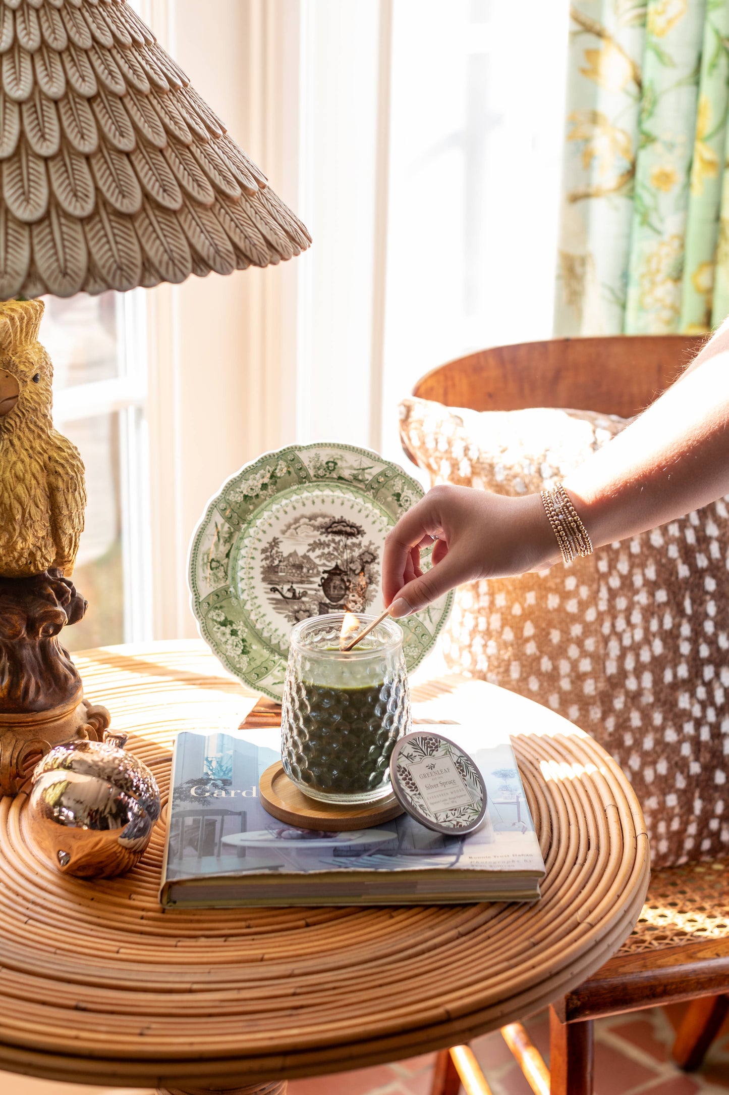 Silver Spruce Signature of Candle