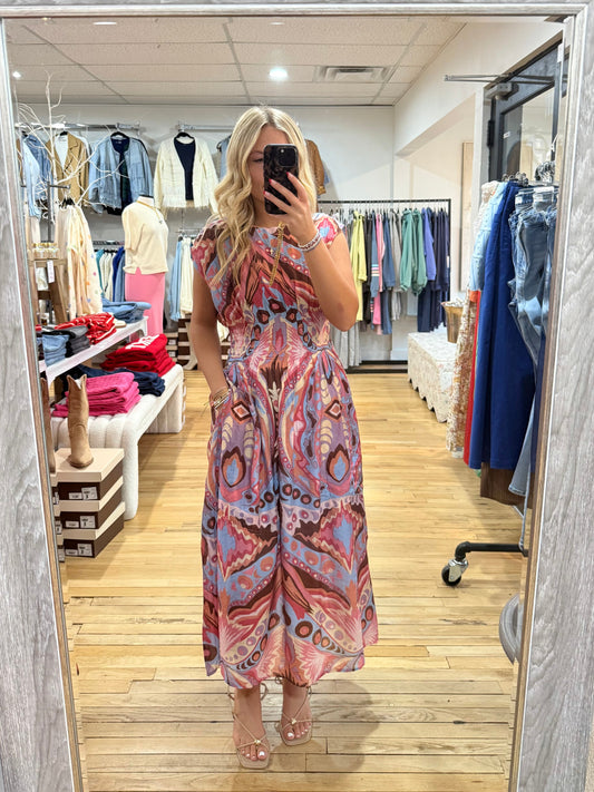 carmichael midi dress