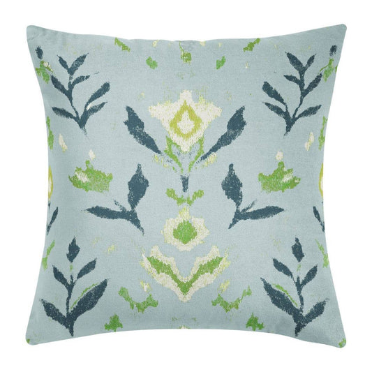 Petal Garden Navy Decorative Pillow