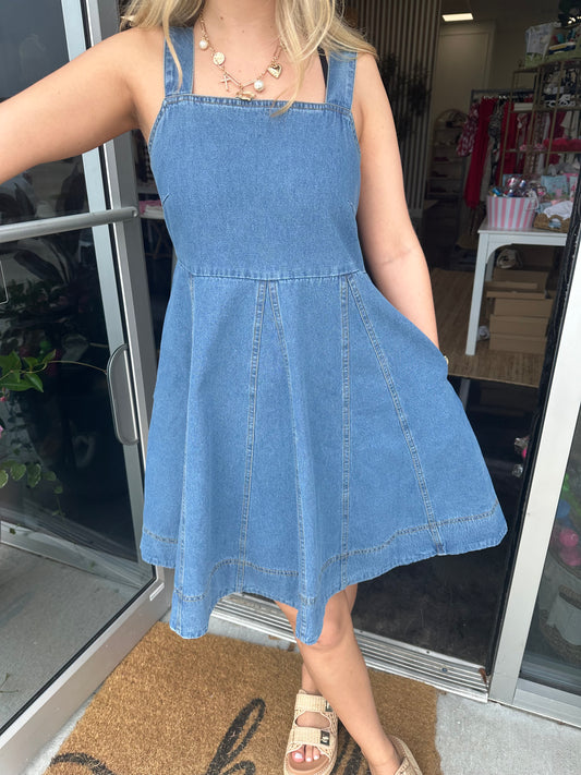 Darcy denim dress