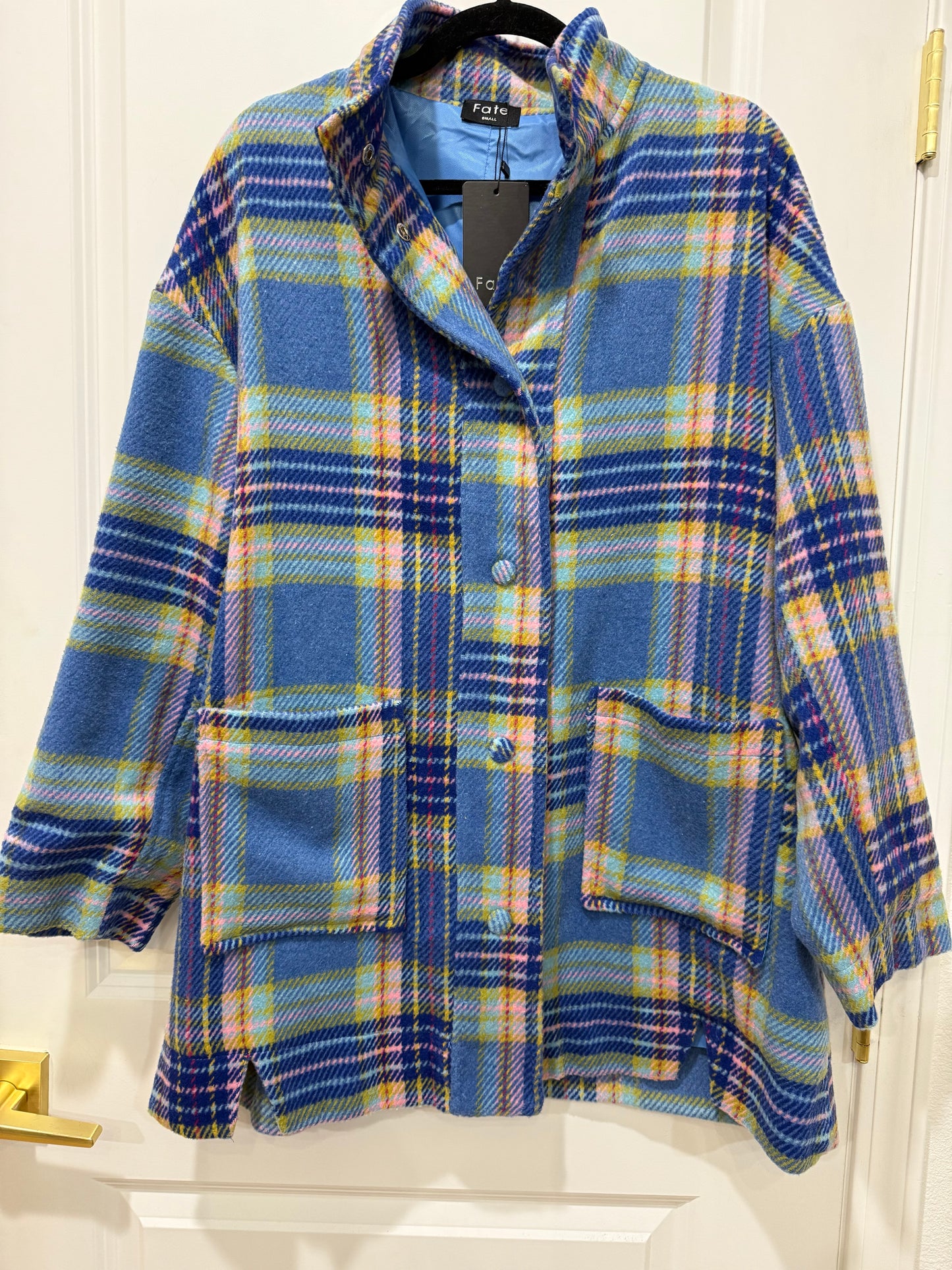Faith Plaid Jacket