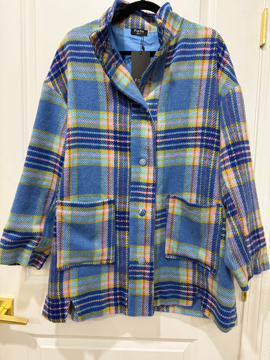 Faith Plaid Jacket