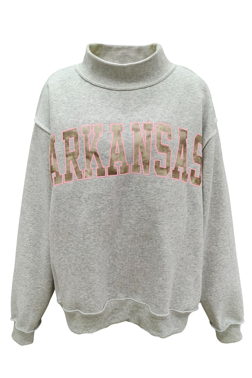 ARKANSAS CAMO mock neck sweatshirt
