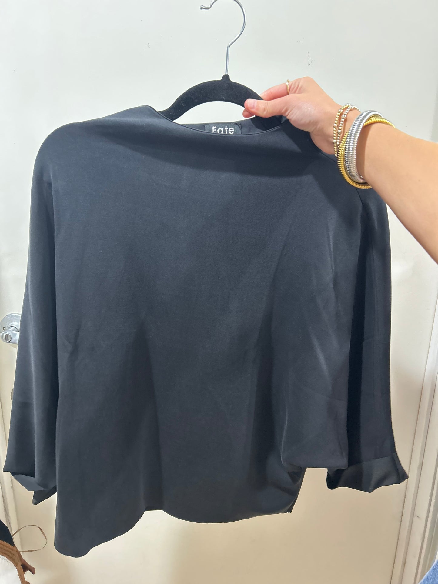 modal blend mock neck top (2 colors)