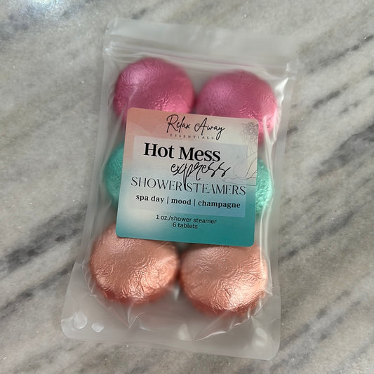 Hot mess shower steamer pack of 6