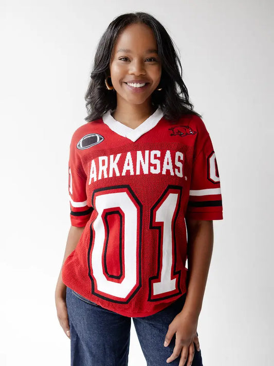 UARK Sideline Jersey top