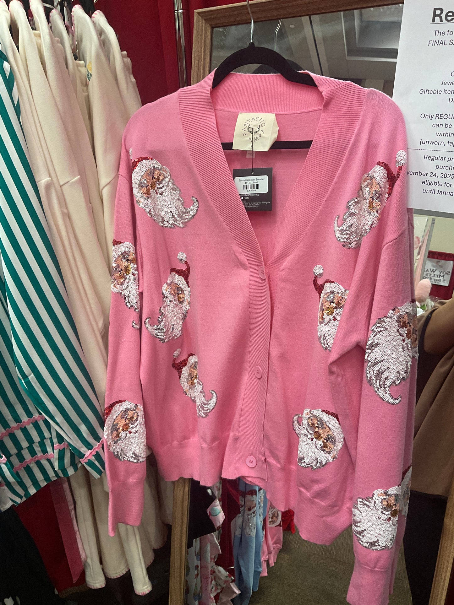 Santa Cardigan Sweater