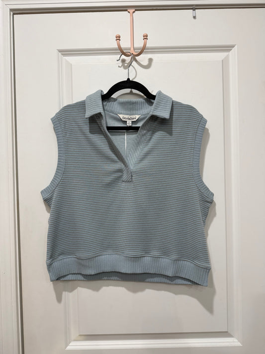 stripe boxy top (2 colors)
