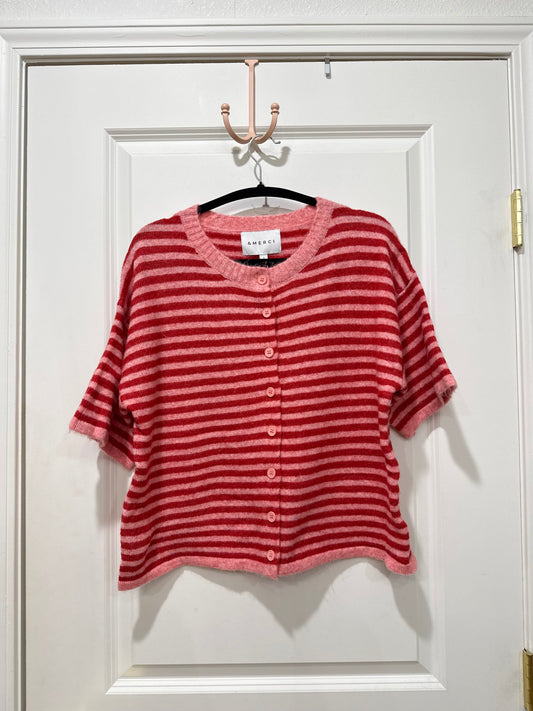 FLAMINGO RED Cardi