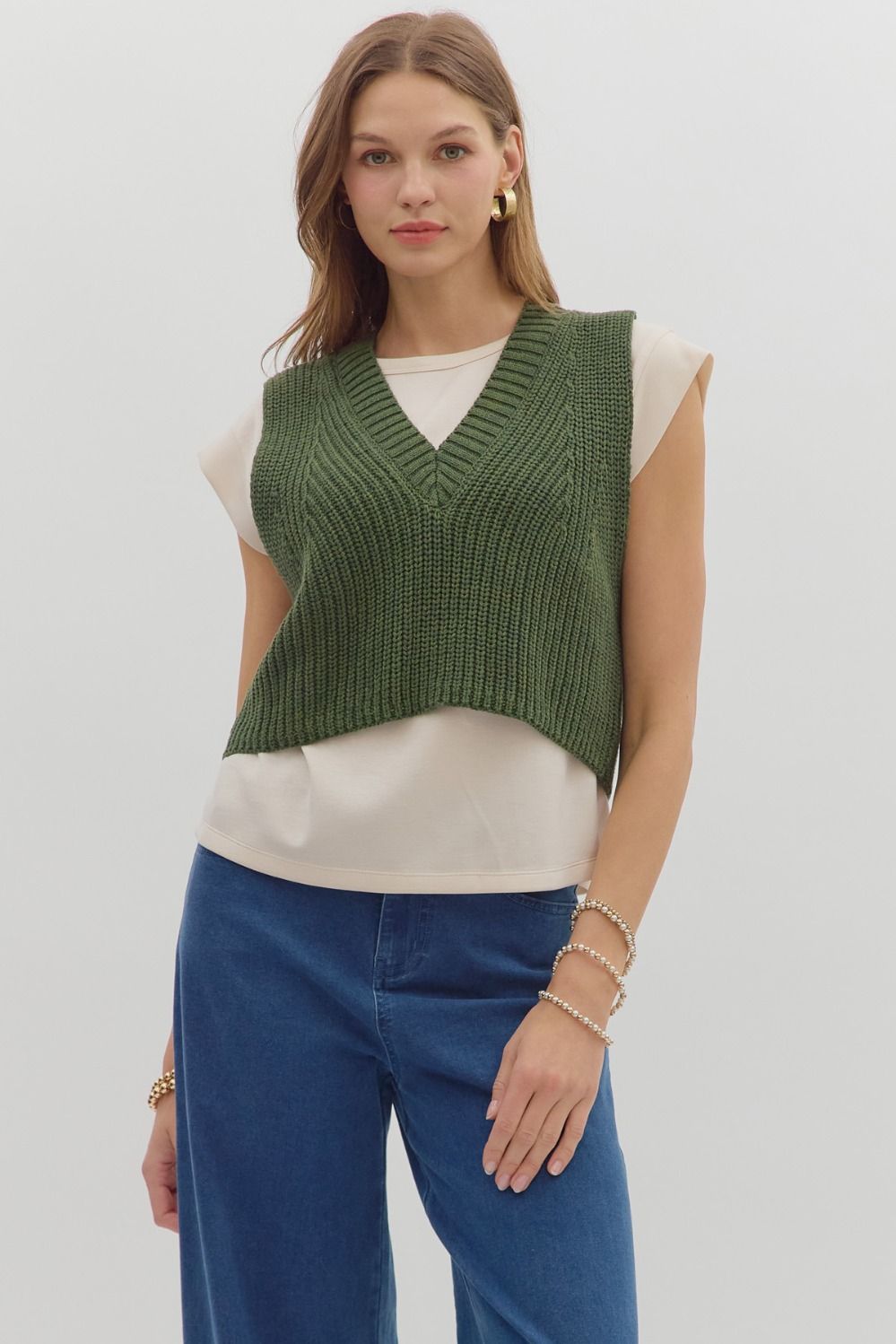 Clarice sweater top (multiple colors)
