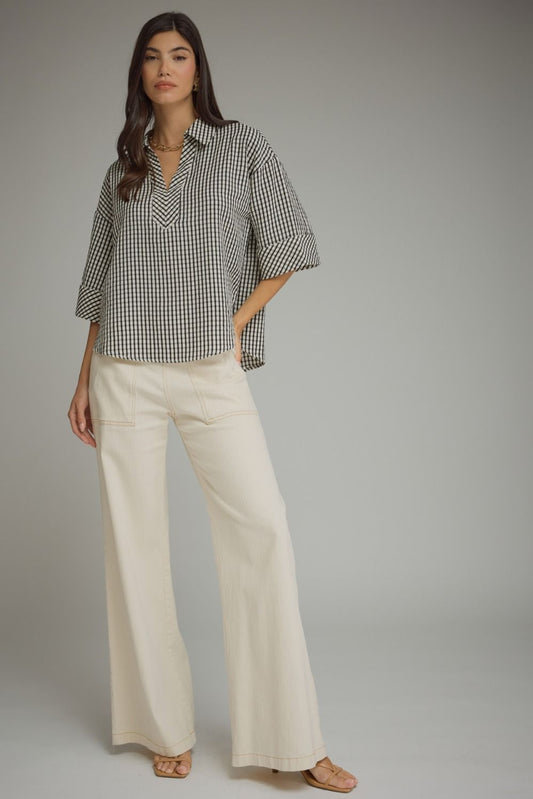 Monty Top - black