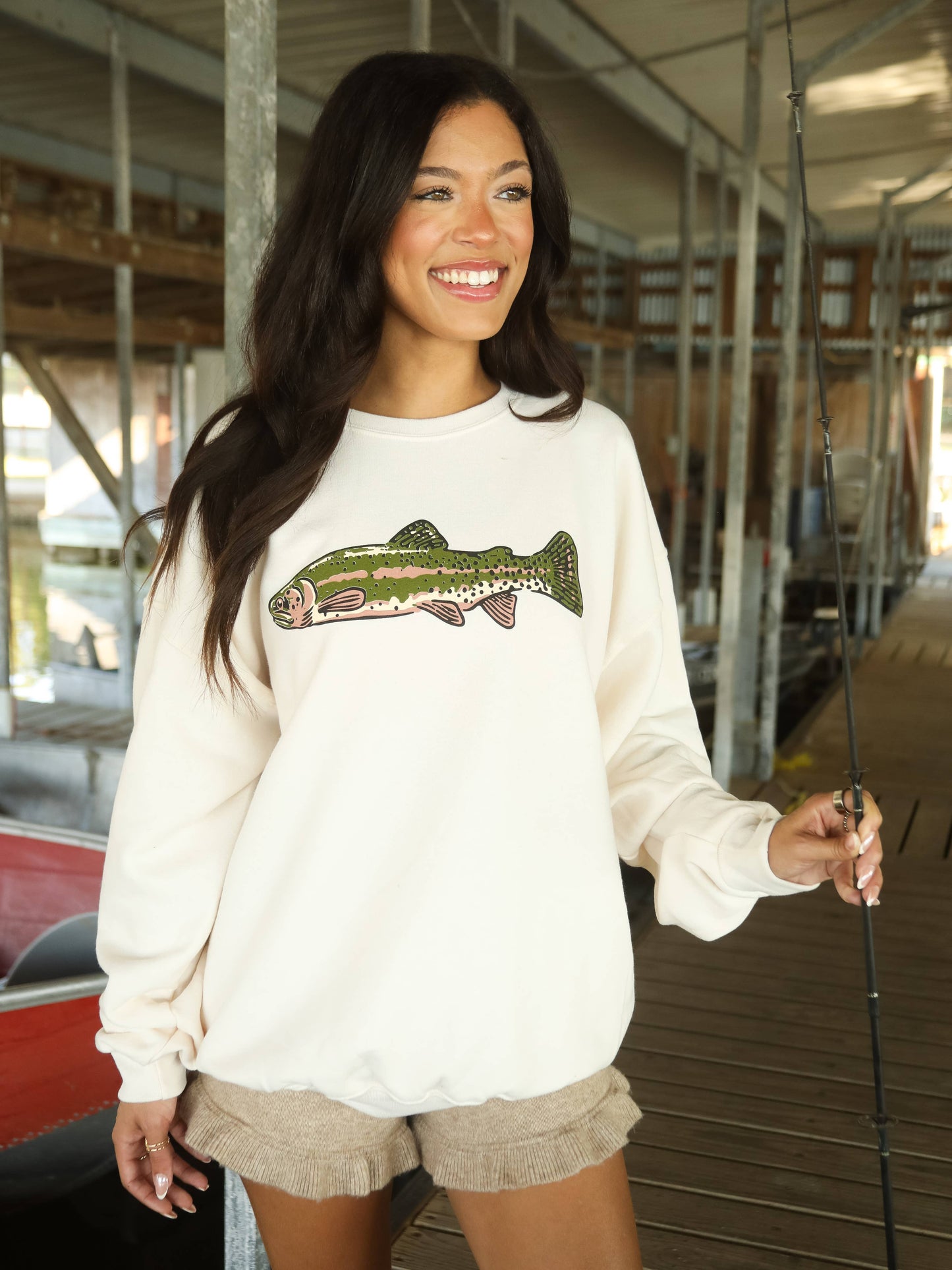 F+S: GONE FISHIN SWEATSHIRT