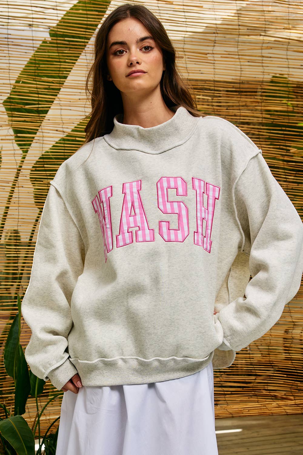 NASHVILLE Appliqué Sweatshirt