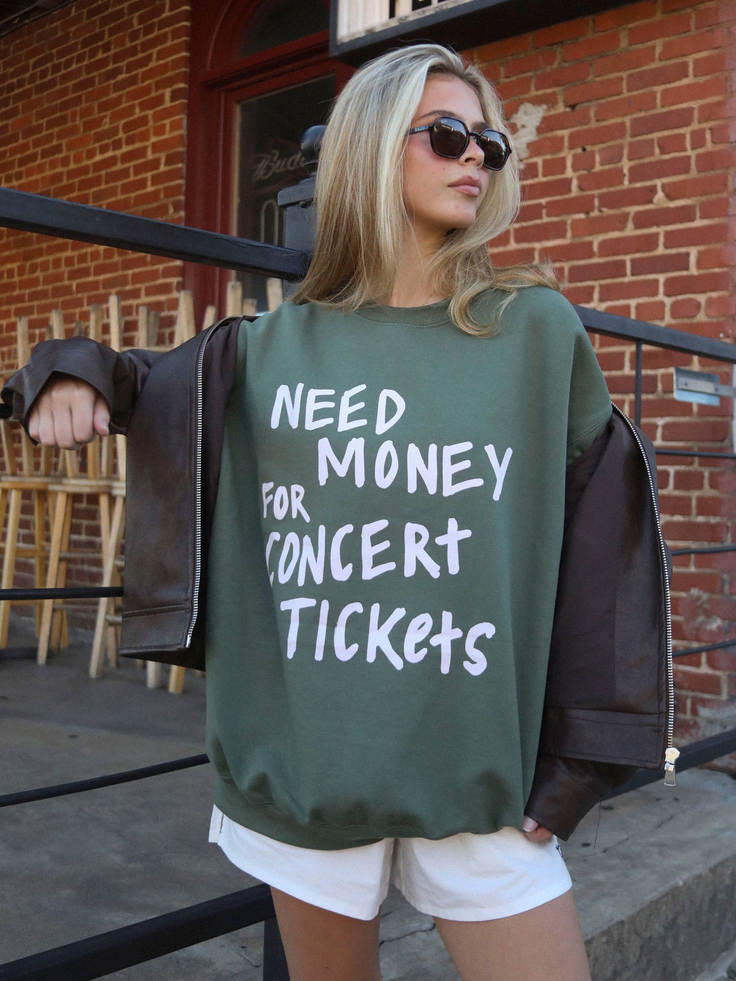 F+S: CONCERT TICKETS SWEATSHIRT