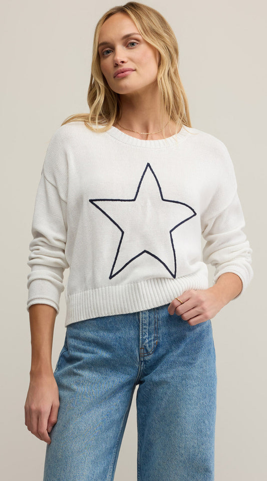 Sienna Lucky Star Sweater - Z Supply