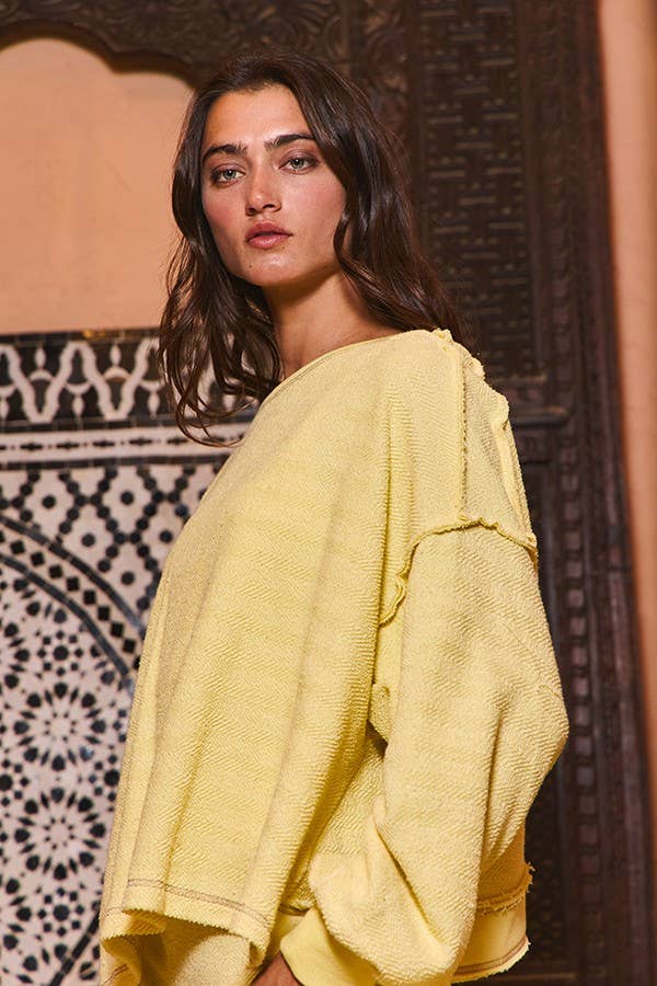 Overlap Oversize Fit Top