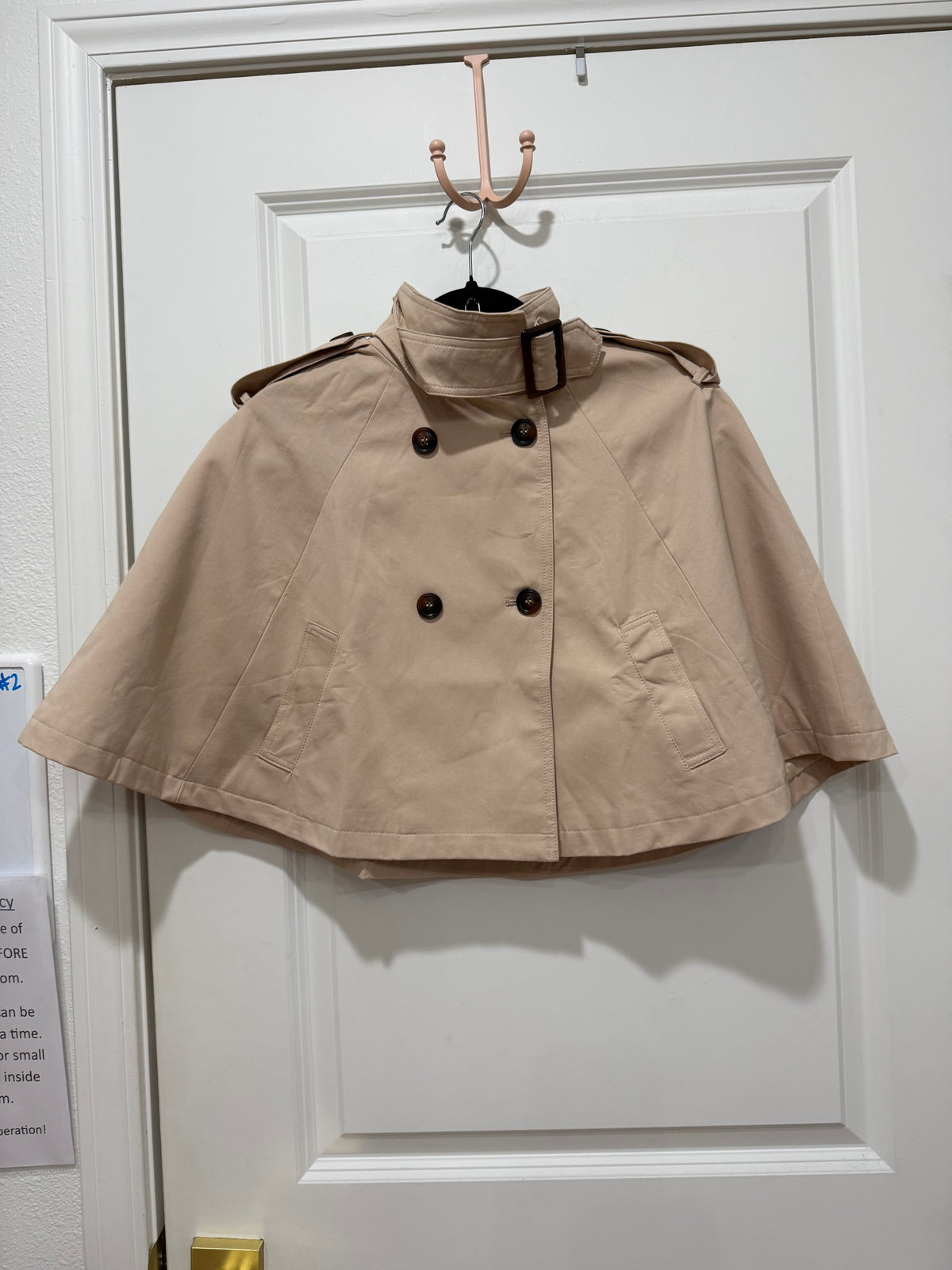 Cape Trench Coat