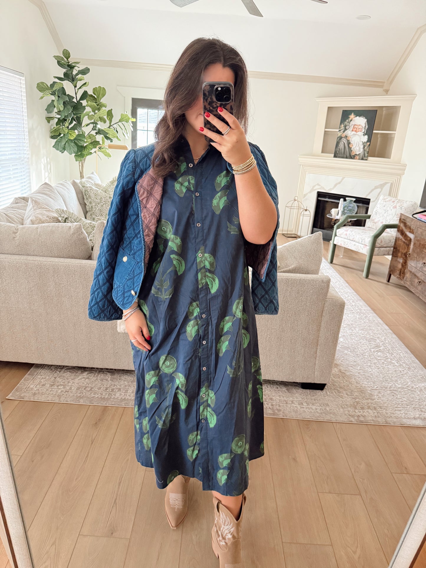 navy nala dress
