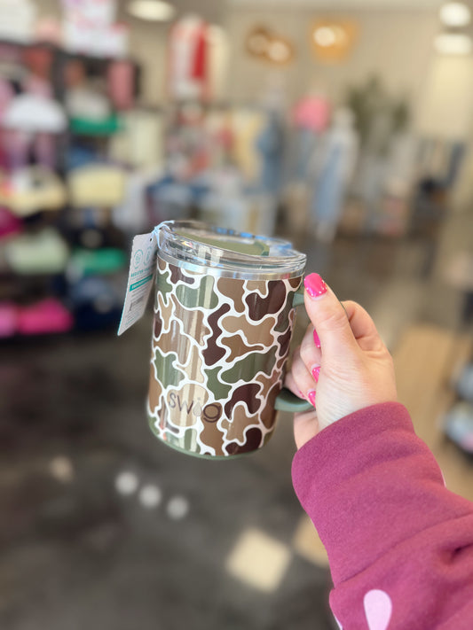 Hunting Camo Large Camper Mug 24oz