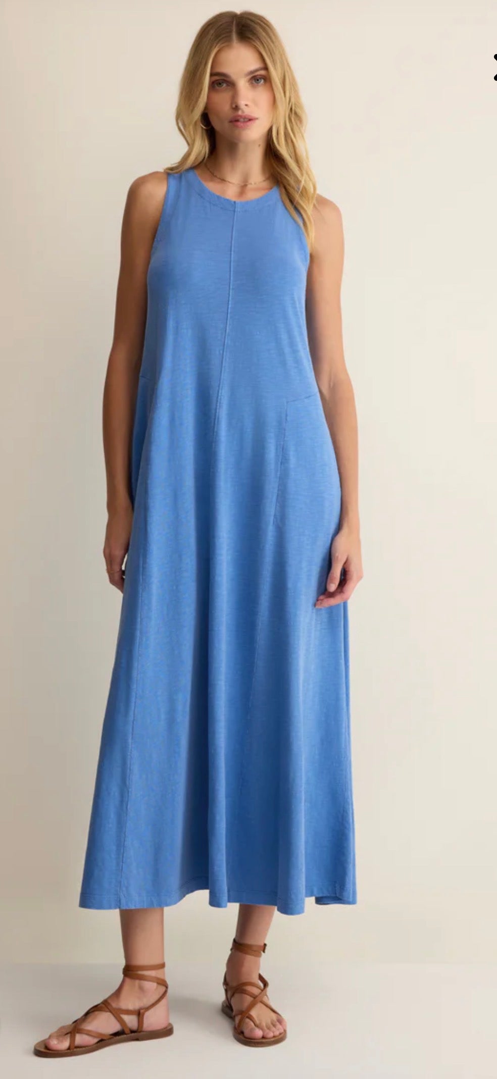 Waters edge midi dress Marina - Z Supply
