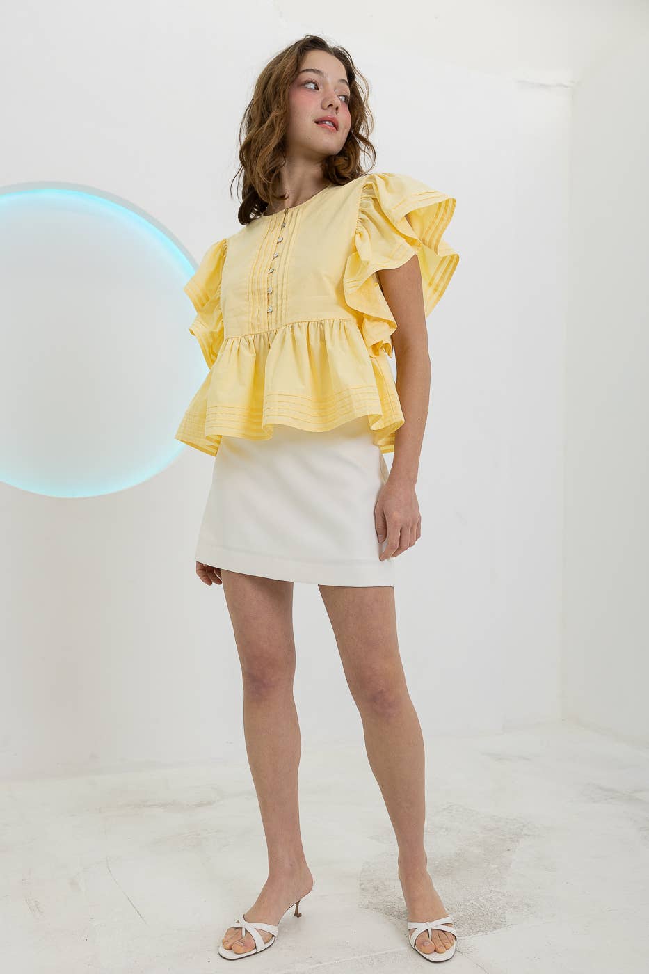 Sleek Minimalist Mini Skirt