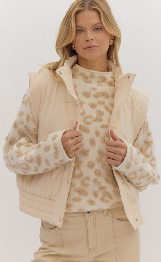 dreamy puffy vest (multiple colors)