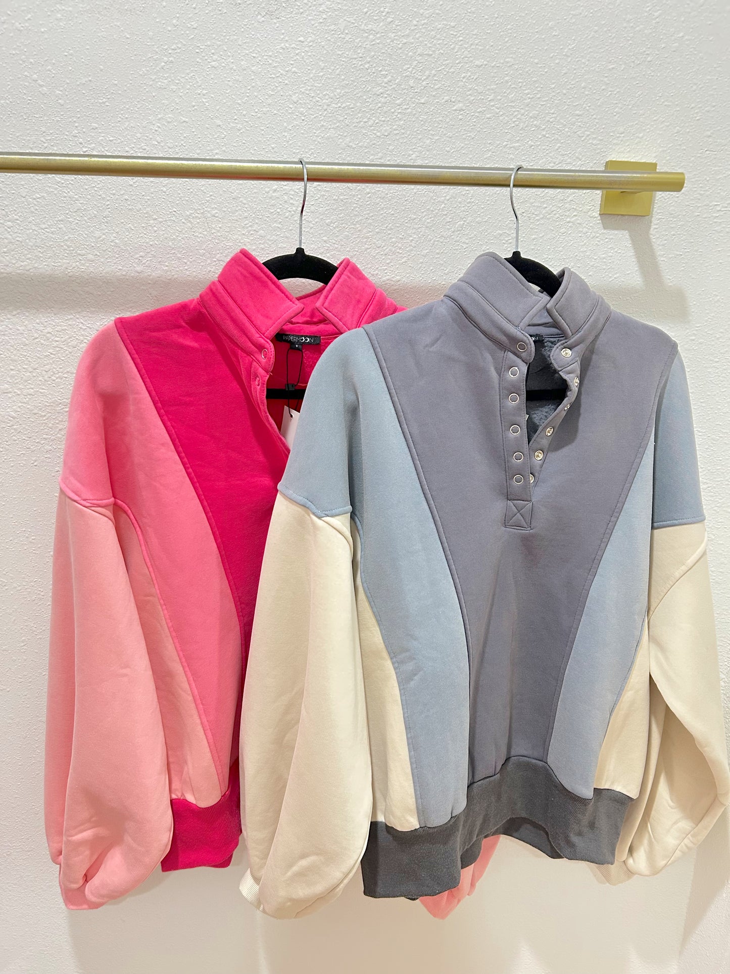 Emma Colorblock sweatshirt - pink