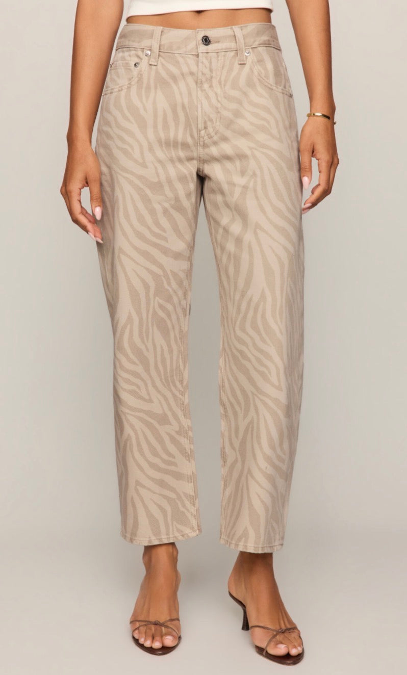 The Off Duty bowed ankle Zebra Sandstone - Z Supply
