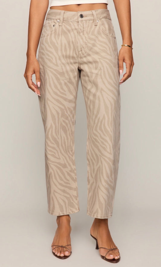The Off Duty bowed ankle Zebra Sandstone - Z Supply