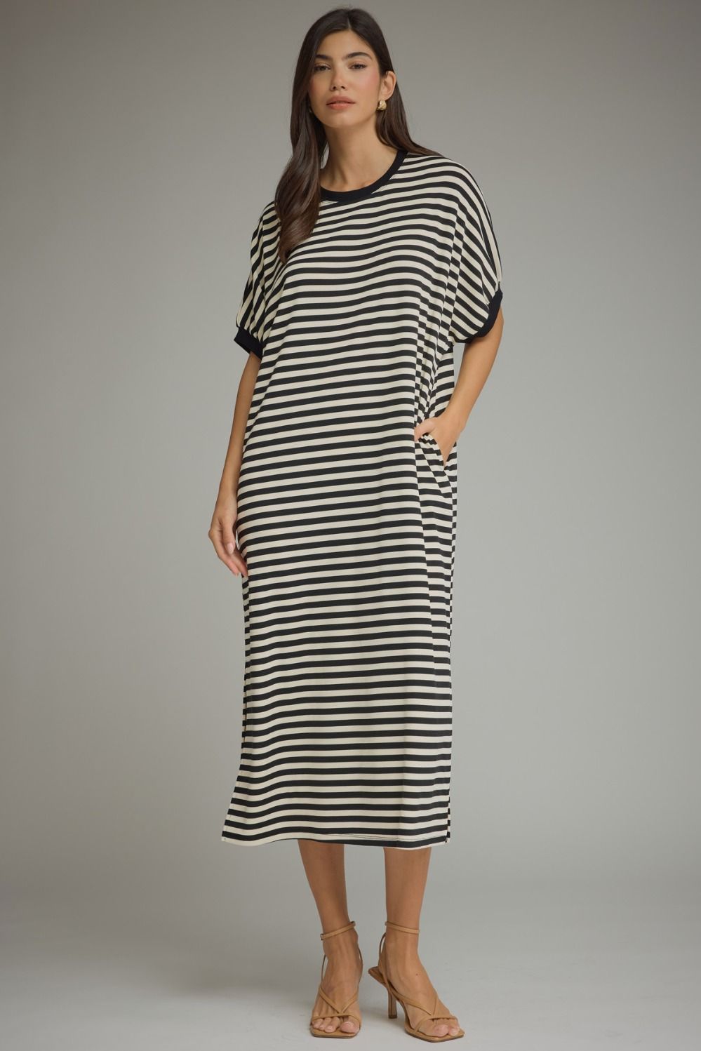 Easy Stripped Midi (multiple colors)