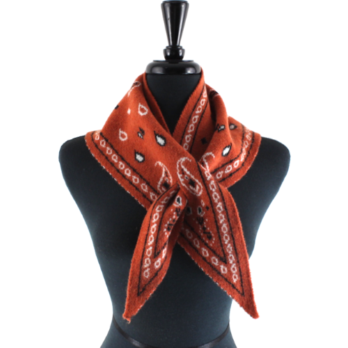 S26324 Pull-Through Polyester Triangle Scarf