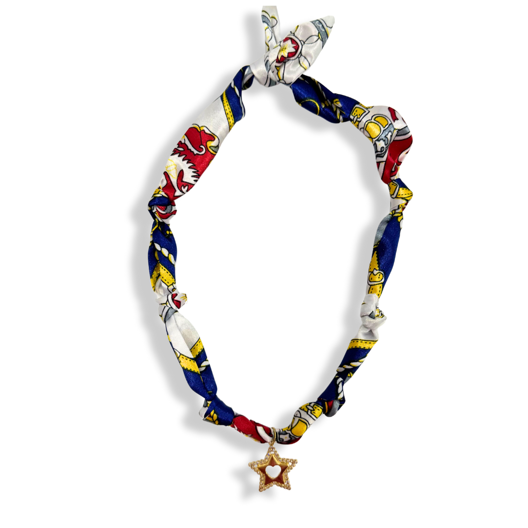 Scarf Bandana Charm Necklaces