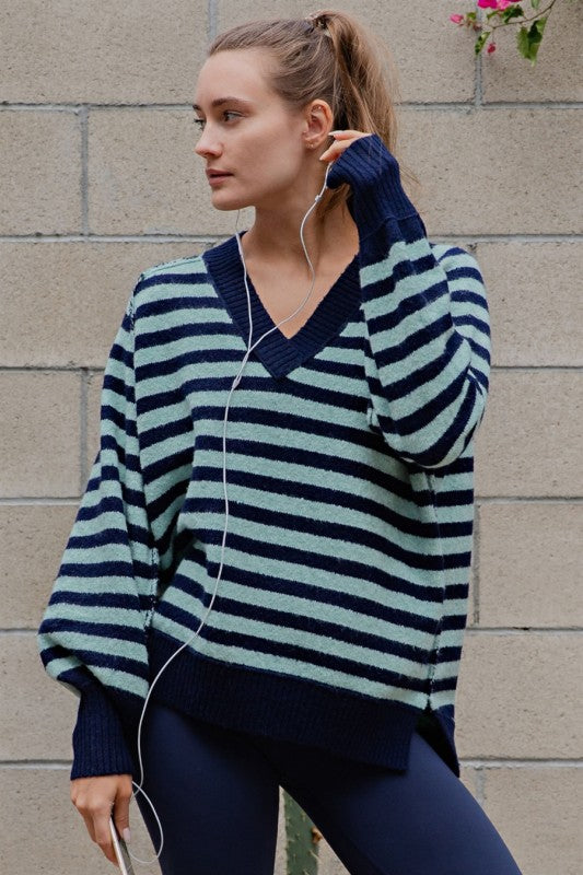Susan Stripped Sweater