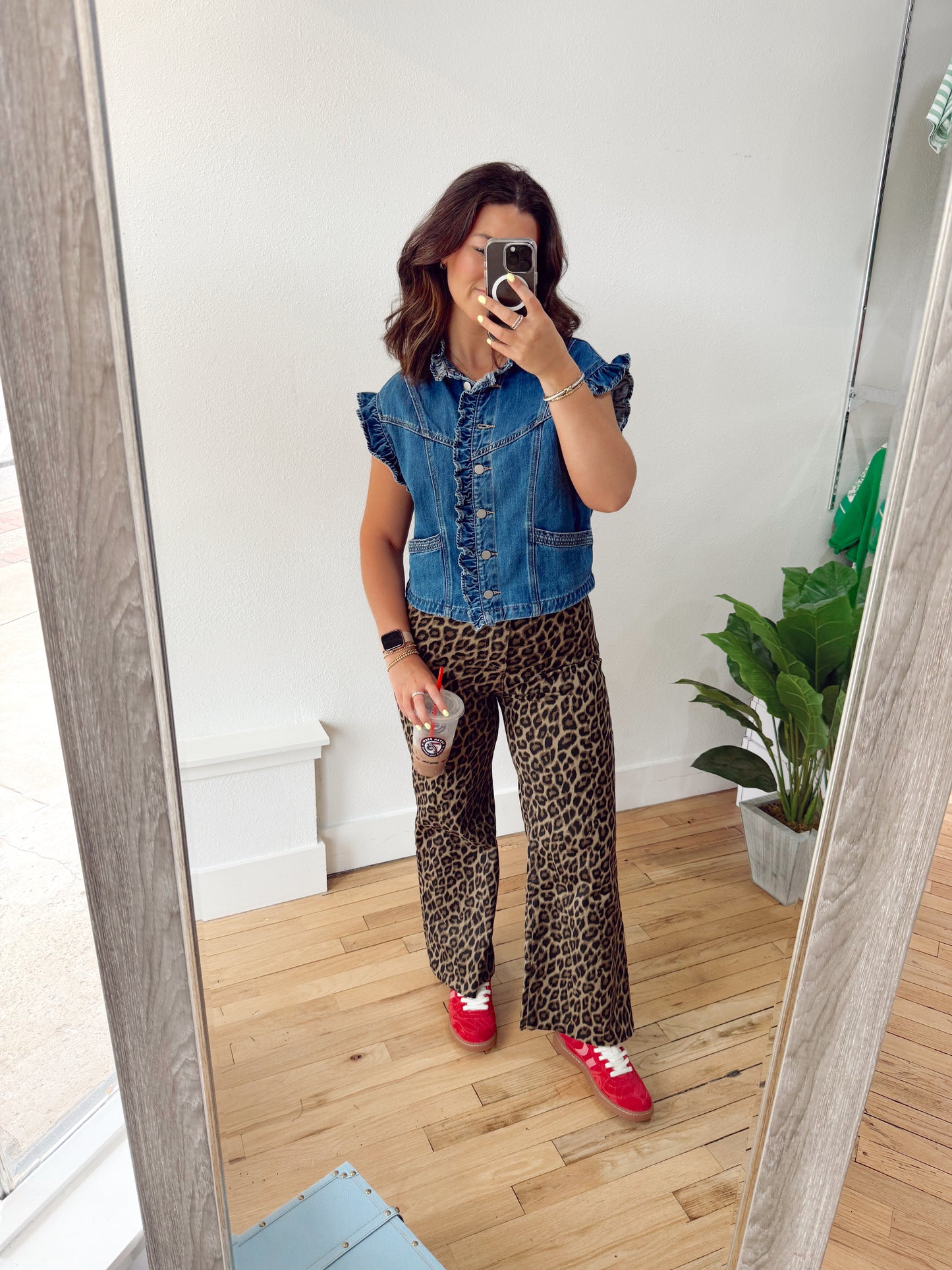 daile denim top