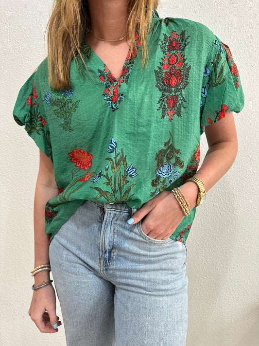 Daily Floral Blouse