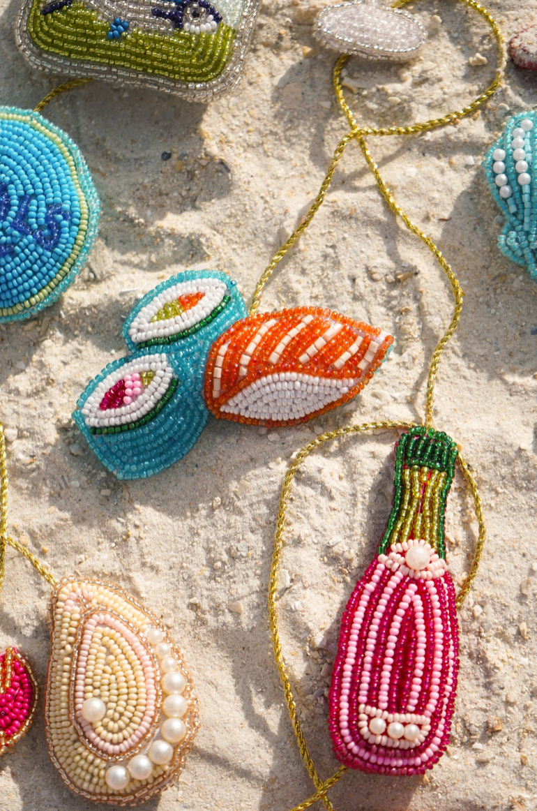 Beaded Bag Charms