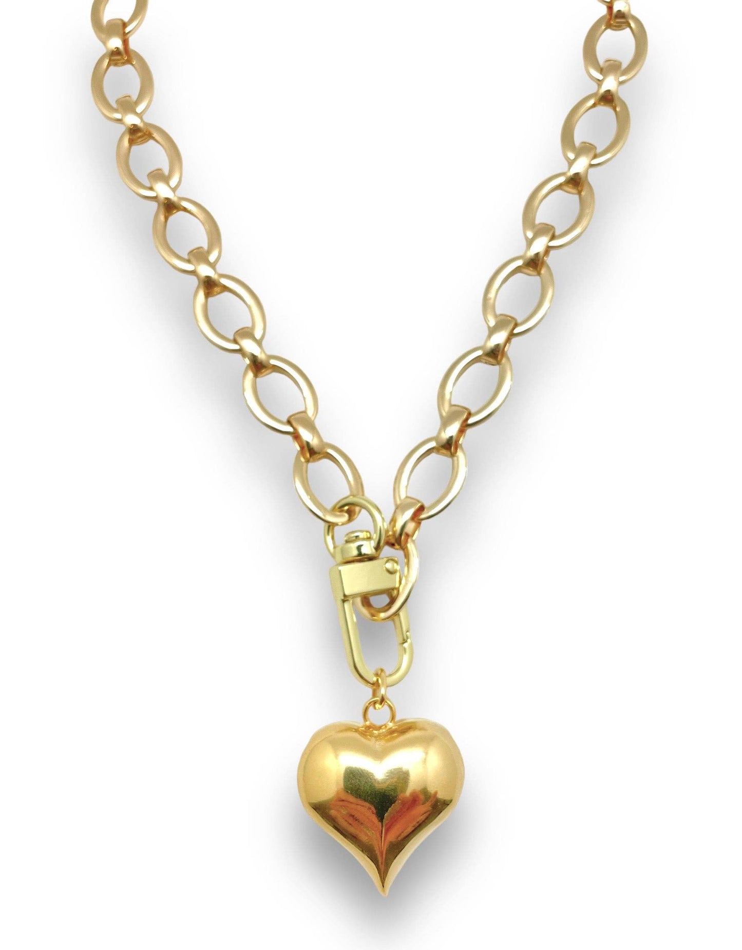 Puffy Heart Charm - Charm BAR