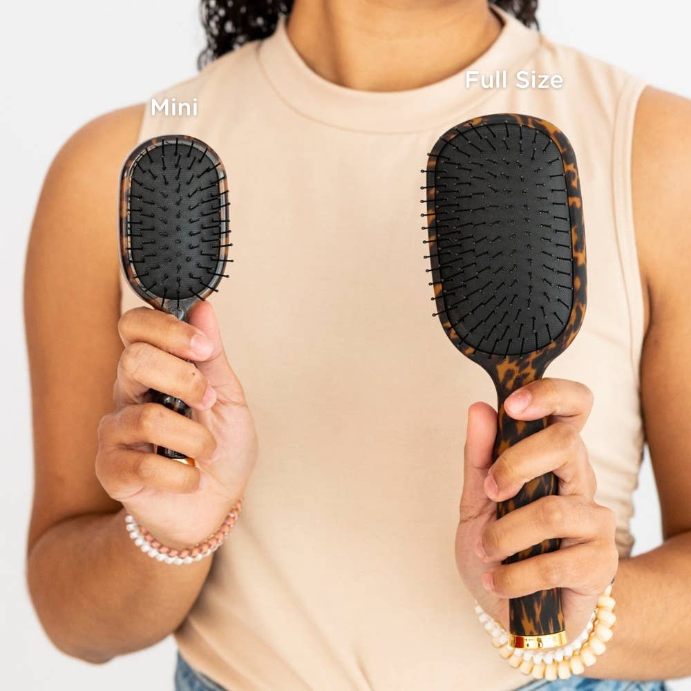 Mini Detangler Brush | Tortoise | Medium