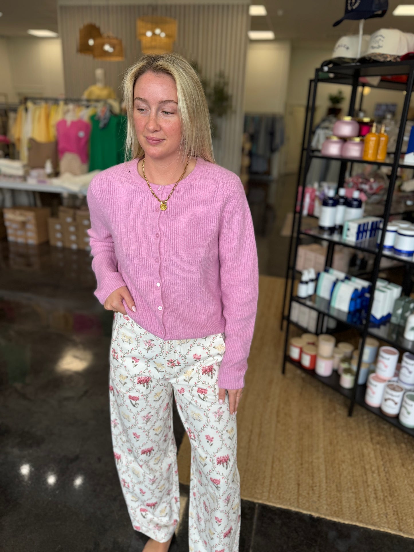 floral dizzy pant