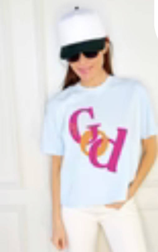 Just God Crop Tee