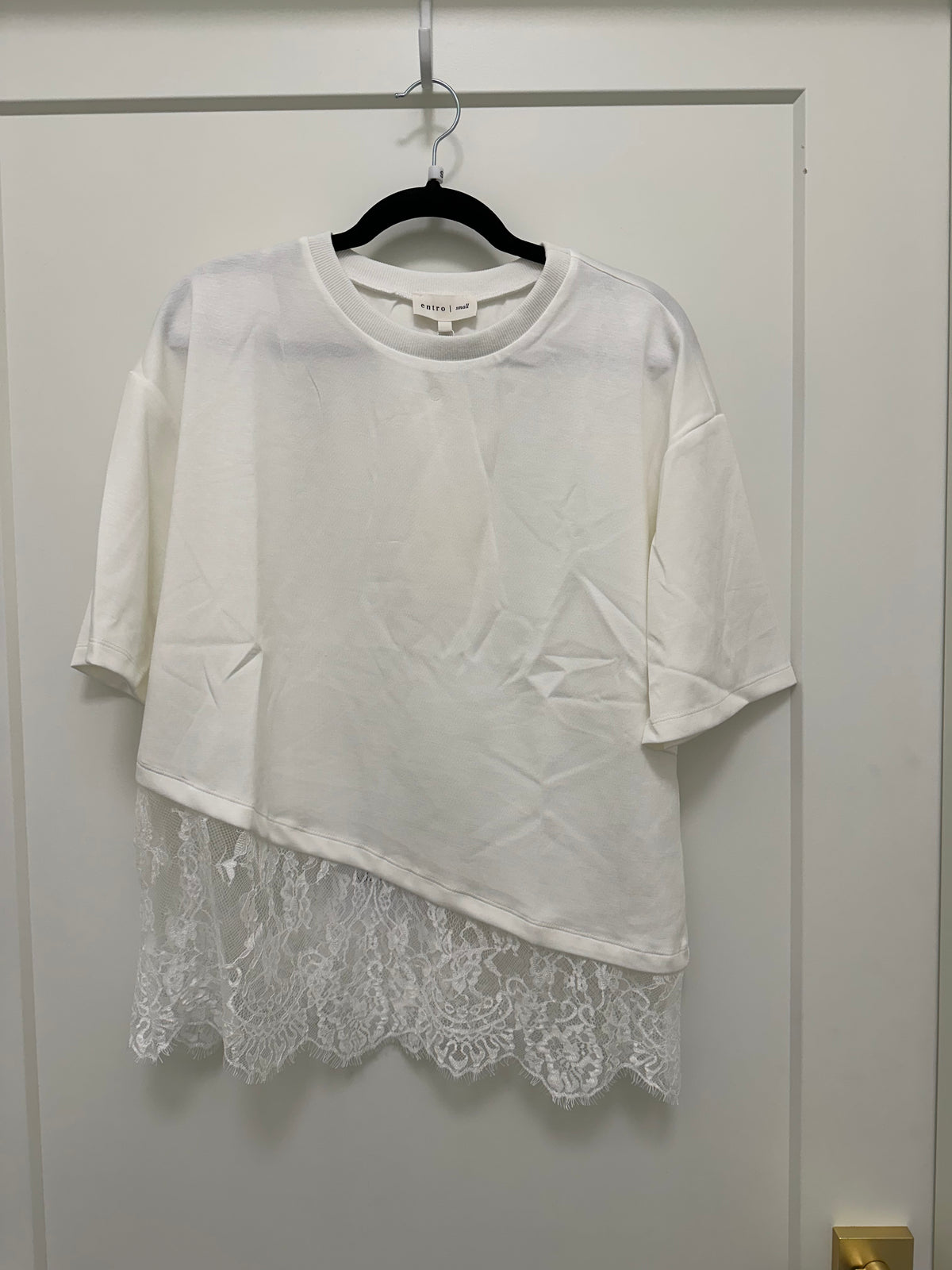 Mason lace top