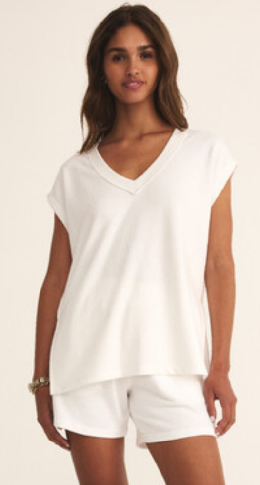 On The Weekends Top White  - Z Supply