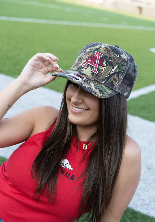 Hog through ‘A’ Camo Trucker 