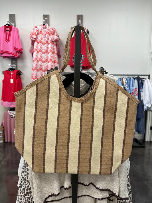 CAPRI TOTE, TAN