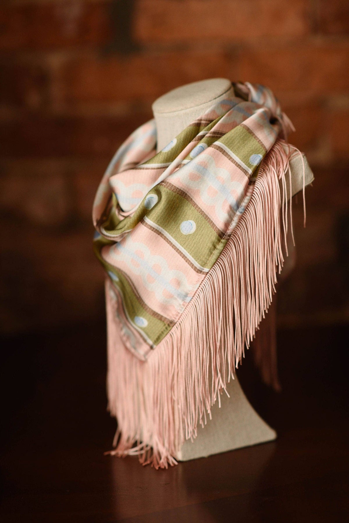 Dots and Stripes Scarf