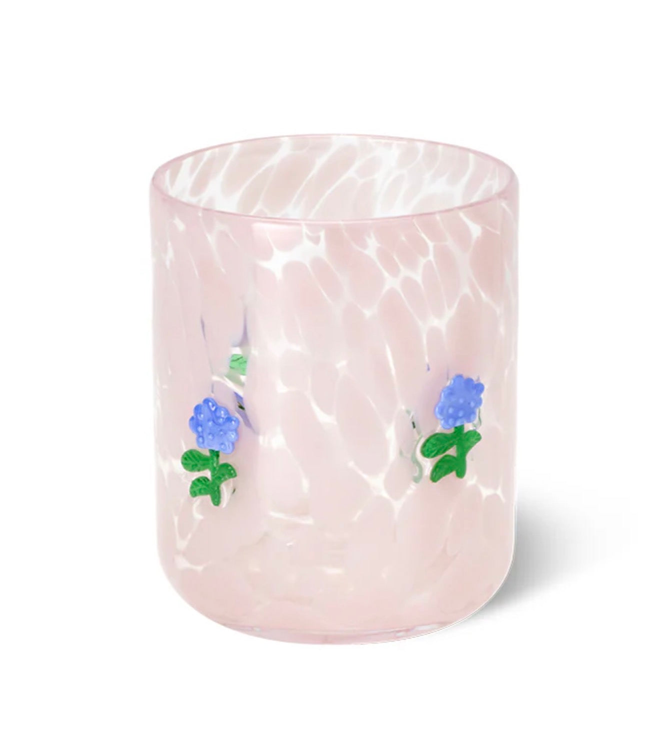 Hydrangea Charm glass 17oz